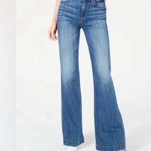 7 For All Mankind wide-leg Ginger Jeans sz 30 x 32
